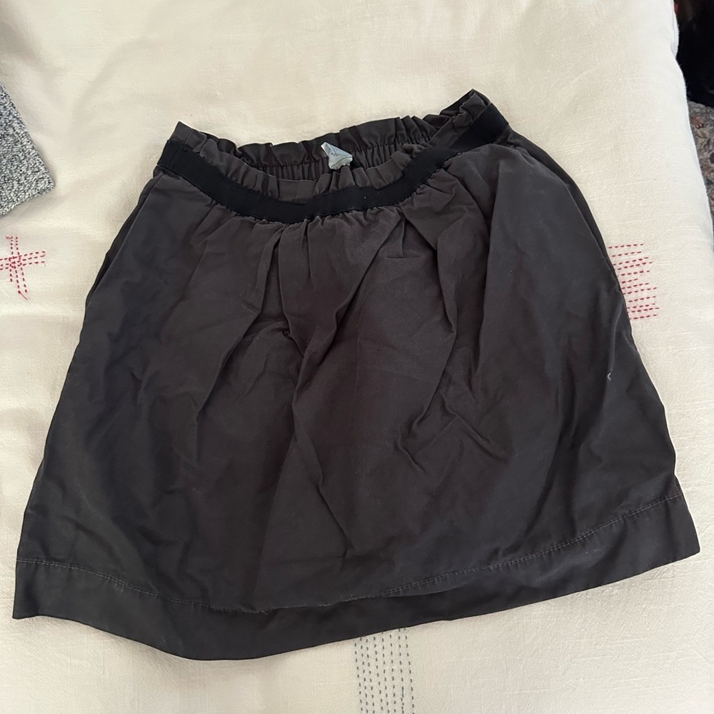 J crew gray skirt